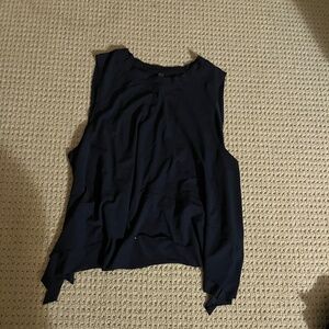 Free People Movement Navy Tempo Tank XS